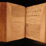 1680 Edward Coke Reports ENGLISH LAW Judicial Court Cases England HUGE FOLIO