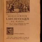 1688 Amelot BIBLE French New Testament Illustrated Holy Land Map Port Royal 3v