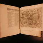 1688 Amelot BIBLE French New Testament Illustrated Holy Land Map Port Royal 3v