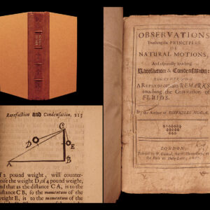 Observations touching the principles of natural motions. Matthew hale