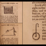 1677 SCIENCE 1st ed Hale Observations of Natural Motions Gravity Fluids Wine