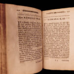 1677 SCIENCE 1st ed Hale Observations of Natural Motions Gravity Fluids Wine