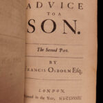 1682 Osborne on Misogyny Atheism Queen Elizabeth King James Ottoman Turks