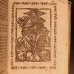1610 Catholic Devotional & Talisman Spiritual Protection Prayer Italian Woodcuts