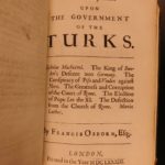 1682 Osborne on Misogyny Atheism Queen Elizabeth King James Ottoman Turks