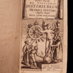 1647 Francis Bacon History of Henry VII England Tudor Dynasty ELZEVIR Philosophy