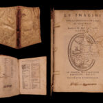 1556 Mythology 1st ed Vincenzo Cartari Images of the gods Italian Art Handbook