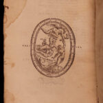 1556 Mythology 1st ed Vincenzo Cartari Images of the gods Italian Art Handbook