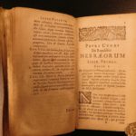 1632 Petrus Cunaeus Hebrew Republic Judaism Judaica Rome Government Elzevier