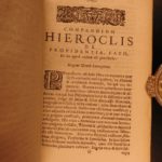 1673 GREEK Hierocles of Alexandria Golden Verses Pythagoras Philosophy Fatalism