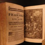 1666 PHARSALIA Lucan Julius Caesar Civil War Pompey Military Rome Supernatural
