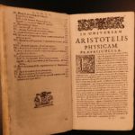1719 Boyvin Philosophy Logic Science Metaphysics Nature Duns Scotus 4v SET Vellum