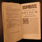 1719 Boyvin Philosophy Logic Science Metaphysics Nature Duns Scotus 4v SET Vellum