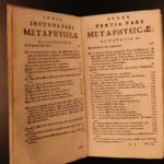 1719 Boyvin Philosophy Logic Science Metaphysics Nature Duns Scotus 4v SET Vellum