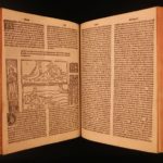 1525 Bartholomew Anglicus Proprietaire Medicine Astronomy Demons Angels French