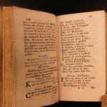 1737 1st ed Greek & Italian Aesop Fables Mythology CLASSIC Folklore Venice Ricci