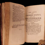 1680 Gentleman’s Dictionary Horse Riding Equestrian Navigation Military Guillet