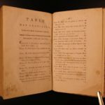 1791 1ed William Penn QUAKER Pennsylvania Philadelphia CONSTITUTION Marsillac