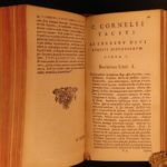 1653 Tacitus Annals & Histories Roman Empire Nero Caesar Caligula ROME Boxhorn