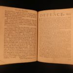 1685 1ed Quaker William Penn Defense of Duke of Buckingham Christian Tolerance