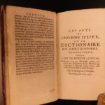 1680 Gentleman’s Dictionary Horse Riding Equestrian Navigation Military Guillet