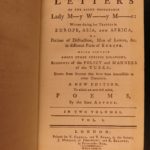 1784 Letters of Lady Wortley Montagu Turks Ottoman Empire Muslim Social Feminism