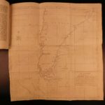 1749 George Anson Voyage Round the World MAPS Spain South America Brazil Peru