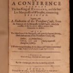1651 English Civil War Charles I Certamen Religiosum Royalist Bayly Cartwright