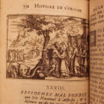 1684 Bible Origins of Royalty Pelisseri Nimrod Tower of Babel French Literature