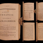 1778 Hoyle’s GAMES Cards Poker Gambling CHESS Tennis Archery Billiards Cricket