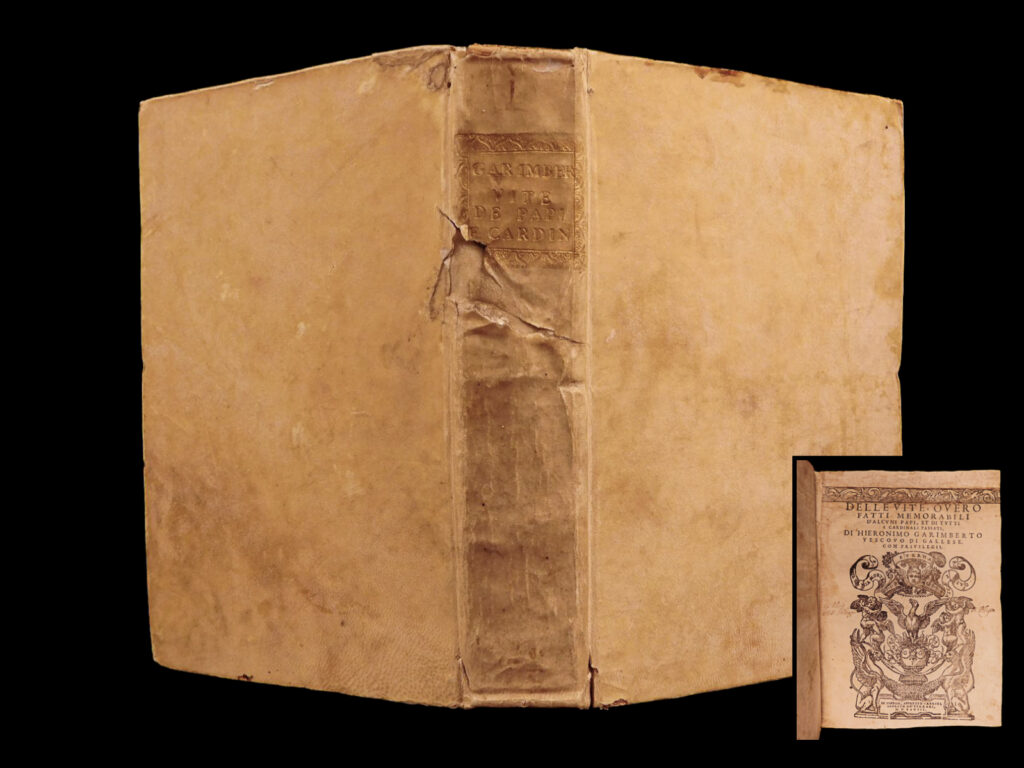 La prima parte delle vite, overo fatti memorabili d’alcuni papi, et di tutti i cardinali passati. Vinegia, g. Giolito de’ ferrari.