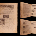 1568 RARE Lives of Catholic Popes Cardinals Girolamo Garimberto Italian Papacy