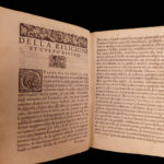 1568 RARE Lives of Catholic Popes Cardinals Girolamo Garimberto Italian Papacy
