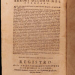 1568 RARE Lives of Catholic Popes Cardinals Girolamo Garimberto Italian Papacy