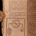 1686 Science of Hygrometry 1st ed Foucher Hygrometers Meteorology Weather Boyle