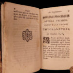 1686 Science of Hygrometry 1st ed Foucher Hygrometers Meteorology Weather Boyle