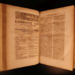 1688 HUGE FOLIO Clement Alexandria Martyrs Pagan Superstition Existence of God