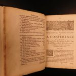 1651 English Civil War Charles I Certamen Religiosum Royalist Bayly Cartwright