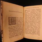 1702 1ed Pechlin Dutch Medicine & Smoking Tobacco Digestion Anatomy Illustrated