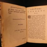 1702 1ed Pechlin Dutch Medicine & Smoking Tobacco Digestion Anatomy Illustrated