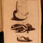 1702 1ed Pechlin Dutch Medicine & Smoking Tobacco Digestion Anatomy Illustrated
