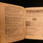 1568 RARE Lives of Catholic Popes Cardinals Girolamo Garimberto Italian Papacy