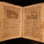 1706 HUGE FOLIO German Martin Luther BIBLE Biblia Illustrated Nuremberg Complete