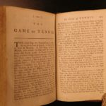 1778 Hoyle’s GAMES Cards Poker Gambling CHESS Tennis Archery Billiards Cricket