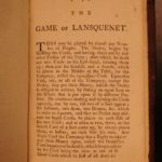 1778 Hoyle’s GAMES Cards Poker Gambling CHESS Tennis Archery Billiards Cricket