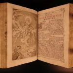1799 Exquisite FOLIO Catholic Breviary Roman Missal Music Illustrated Kempten