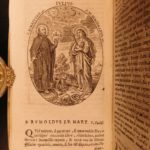 1663 Fasti Mariani JESUIT Prayers Virgin Mary Saints Austria Brunner Catholic