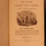 1863 Civil War Reports New York Fire Department NYFD Documents Firefighter Gift