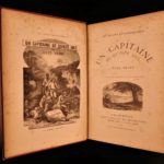 1881 Jules Verne A Captain at Fifteen Dick Sand SLAVERY Africa Voyages Hetzel