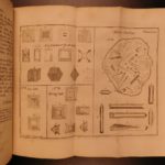 1764 Baker Microscope SCIENCE Chemistry Biology Experiments Salt Crystals RARE